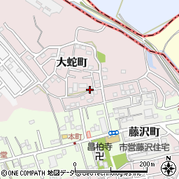 千葉県佐倉市大蛇町482-4周辺の地図
