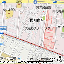 東京都練馬区関町南4丁目17-1周辺の地図