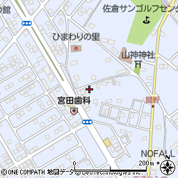 千葉県佐倉市生谷270周辺の地図