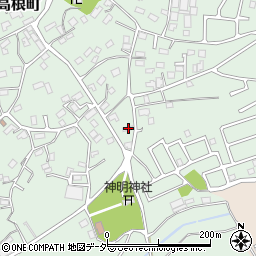 千葉県船橋市高根町1261周辺の地図