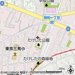 東京都練馬区関町南2丁目7-18周辺の地図