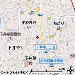 愛媛荘周辺の地図