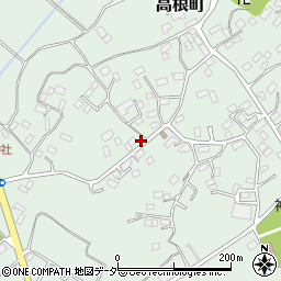 千葉県船橋市高根町1389-1周辺の地図