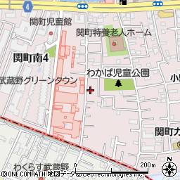 東京都練馬区関町南4丁目13-21周辺の地図