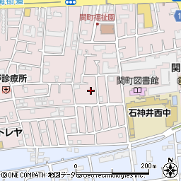 東京都練馬区関町南3丁目17周辺の地図