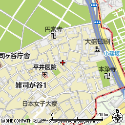 韮塚瓦店周辺の地図