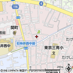 東京都練馬区関町南3丁目7-9周辺の地図