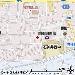 東京都練馬区関町南3丁目16周辺の地図