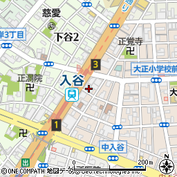 コンシェリア東京入谷ステーションフロント周辺の地図