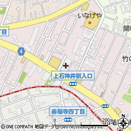 関東上石神井マンション周辺の地図