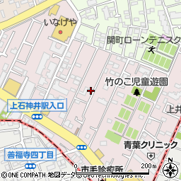 東京都練馬区関町南1丁目6-29周辺の地図