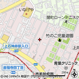 東京都練馬区関町南1丁目6-29周辺の地図