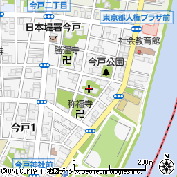 廣樂寺周辺の地図