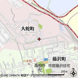 千葉県佐倉市大蛇町482-3周辺の地図