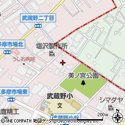 レクセルマンション昭島周辺の地図