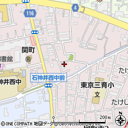 東京都練馬区関町南3丁目7-11周辺の地図