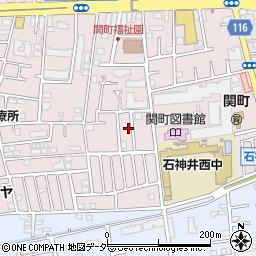 東京都練馬区関町南3丁目17-21周辺の地図