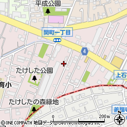東京都練馬区関町南2丁目6-32周辺の地図