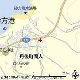 京都府京丹後市丹後町間人4617周辺の地図