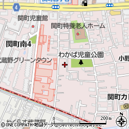 東京都練馬区関町南4丁目13-26周辺の地図