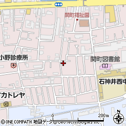 東京都練馬区関町南3丁目17-12周辺の地図