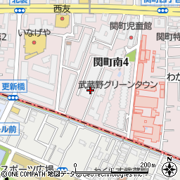 東京都練馬区関町南4丁目17周辺の地図