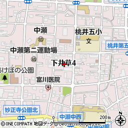 エルマーシュ下井草周辺の地図