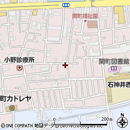 東京都練馬区関町南3丁目28-25周辺の地図