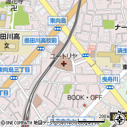 すみだ生涯学習センター（ユートリヤ）周辺の地図