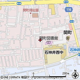 東京都練馬区関町南3丁目16-11周辺の地図
