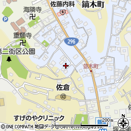 千葉県佐倉市並木町16周辺の地図