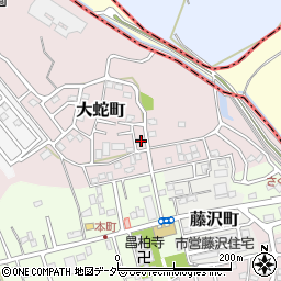 千葉県佐倉市大蛇町482-2周辺の地図