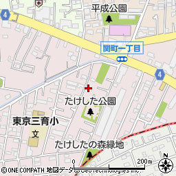 東京都練馬区関町南2丁目7-19周辺の地図