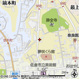 千葉県佐倉市鏑木町1197-6周辺の地図