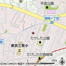 東京都練馬区関町南2丁目8-26周辺の地図