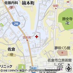 千葉県佐倉市並木町239-3周辺の地図