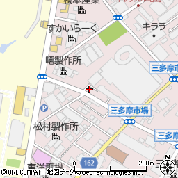 タイムズ昭島武蔵野２丁目駐車場周辺の地図