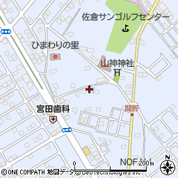 千葉県佐倉市生谷236周辺の地図