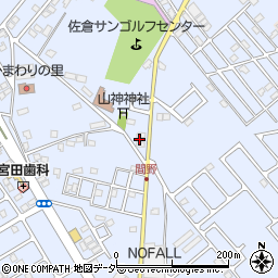 千葉県佐倉市生谷1610周辺の地図