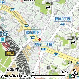 串カツ田中 鶯谷店周辺の地図