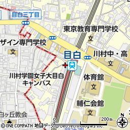 東京都豊島区目白3丁目1-24周辺の地図