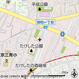 東京都練馬区関町南2丁目7-32周辺の地図