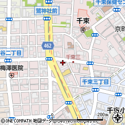 日本共産党台東地区委員会周辺の地図
