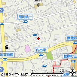 東京都福生市熊川472周辺の地図