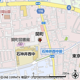 東京都練馬区関町南3丁目9-29周辺の地図