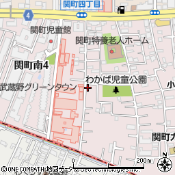 東京都練馬区関町南4丁目13-23周辺の地図