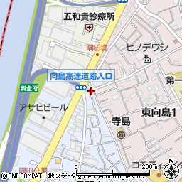 達寿司周辺の地図