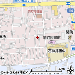 東京都練馬区関町南3丁目17-19周辺の地図