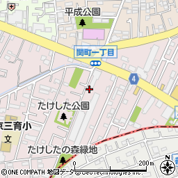 東京都練馬区関町南2丁目6-19周辺の地図