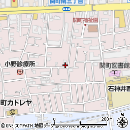 東京都練馬区関町南3丁目30-38周辺の地図